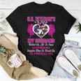 Us Veteran's Wife My Husband Risked His Life Women T-shirt Funny Gifts