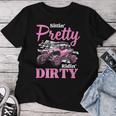 Utv Girls Sittin Pretty And Ridin-Dirty Sxs Women T-shirt Funny Gifts