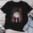 Vintage American Flag Baseball Team For Boys Girls Women Women T-shirt Funny Gifts