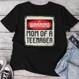 Warning Mom Of A Nager Boy 13Th Birthday 13 Year Old Women T-shirt Personalized Gifts