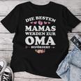 Women's Die Beste Mamas Werden Zur Oma Befördert The T-shirt Frauen Lustige Geschenke