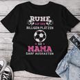 Women's Football Mum Football T-shirt Frauen Lustige Geschenke