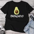 Women's Papacado Avocado Father Dad Avocados T-shirt Frauen Lustige Geschenke