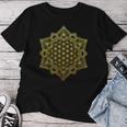 Yoga Blume Des Lebens Buddhistische Meditation Mandala T-shirt Frauen Lustige Geschenke