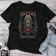 Zoltar Te Muestra Unistazo A Tu Futuro Cuello Camiseta de mujer Regalos divertidos