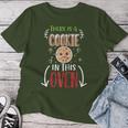 Cookie Christmas Matching Pregnancy Announcement Women T-shirt Funny Gifts