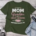 Great Grandma Nothing Scares Christmas Birthday Women T-shirt Funny Gifts
