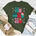 Ho Ho Ho Labor And Delivery Nurse Christmas Mother Baby Women T-shirt Funny Gifts