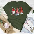 Nurse Christmas Gnomes Xmas Scrub Top Er Rn Nursing Gnomies Women T-shirt Personalized Gifts