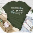 Proud Supporter Of Snow Days Teacher Christmas Women T-shirt Unique Gifts