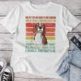 Beagle-Hund Mutter Papa Beagle Hundebesitzer Geschenke Für Frauen Männer Kinder Raglan T-shirt Frauen Lustige Geschenke