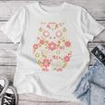 Blumenblumen Eule Mutter Oma Damen Muttertag T-shirt Frauen Lustige Geschenke