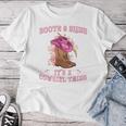 Boots And Bling Its A Cowgirl Thing Rodeo Love Country Girls Women T-shirt Personalized Gifts