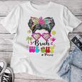 Bruh We Out Messy Bun Sunglasses Paras Last Day Of School Women T-shirt Unique Gifts