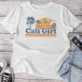 Cali Girl California Beach Summer Vacation Vintage 70S Retro Women T-shirt Funny Gifts