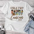 Cancun Girls Trip 2024 Weekend Vacation Matching Women T-shirt Funny Gifts