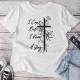 I Can't But I Know A Guy Flower Cross Christian Faith Women T-shirt Personalized Gifts