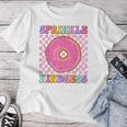 Donut Sprinkle Kindness Girls Doughnut Lover Women T-shirt Funny Gifts
