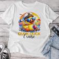 Duck Duck Cruise Family Cruising Matching Group Women T-shirt Funny Gifts