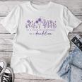 In A Field Of Wildflowers Be A Dandelion Purple Up Women T-shirt Unique Gifts