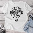My First Pregnancy Announcement Mom To Be 2024 Women T-shirt Funny Gifts