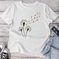 Flower Dandelion Bees For Bee Lover Bee Women T-shirt Funny Gifts