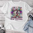 Girls Trip New Orleans 2024 Mardi Gras High Heels Women T-shirt Personalized Gifts