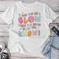 Groovy Show What You Know Test Testing Day Teacher Student Women T-shirt Unique Gifts