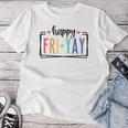 Happy Fri-Yay Friday Lovers Fun Teacher Tgif Women T-shirt Unique Gifts