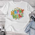 Happy HoliFestival Colors India Hindu Kid Women T-shirt Unique Gifts
