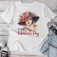 Happy Mother's Day Cute Floral Mom Mommy Grandma Womens Women T-shirt Personalized Gifts