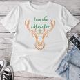 Ich Bin Der Meister Jaegermeister Papa Mama Hirsch T-shirt Frauen Lustige Geschenke