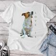 Jack Russell Terrier Mama Papa Damen Herren Kinder Liebe Hund T-shirt Frauen Lustige Geschenke