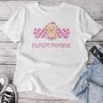 Kinder Future Motorradfahrer Wie Papa Schachbrettmuster Ankündigung Schwangerschaft Mädchen T-shirt Frauen Lustige Geschenke