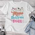 Mama Ehefrau Boss Mit Spruch Lustig Muttertag T-shirt Frauen Lustige Geschenke