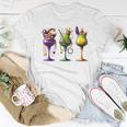 Mardi Gras Glass Of Wine Drinking Wine Festival Parade Women T-shirt Unique Gifts