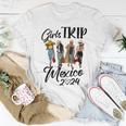 Mexico Girls Trip 2024 Birthday Squad Vacation Party Women T-shirt Unique Gifts