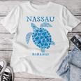 Nassau Bahamas Sea Turtle Boys Girls Toddler Souvenir Women T-shirt Funny Gifts