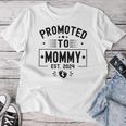 Promoted To Mommy Est 2024 Soon To Be Mom New Mommy 2024 Women T-shirt Personalized Gifts