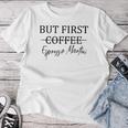 Retro But First Coffee Espresso Martini Drinking Lover Women T-shirt Funny Gifts