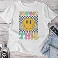 Retro Groovy You Got This Motivational Testing Day Teacher Women T-shirt Unique Gifts