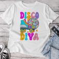 Roller Skating Disco Diva Skate Girl 70S Retro Women T-shirt Personalized Gifts