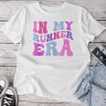 In My Runner Era Running Marathon Fitness Running Mom Women T-shirt Funny Gifts