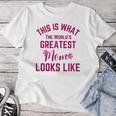 So Sieht Die Beste Mutter Der Welt Aus Mama Muttertag T-shirt Frauen Lustige Geschenke