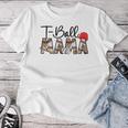 T Ball Mom Leopard Mother's Day Mama Ball Sport Player Women T-shirt Unique Gifts