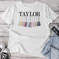 Taylor Name Personalized I Love Taylor Girl Groovy 70'S Women T-shirt Funny Gifts