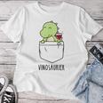 Vinosaur Wine Lover Dinoino Dinosaur Wine Drinker T-shirt Frauen Lustige Geschenke