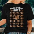 100 Days Driving My Teacher Nuts Squirrel 100Th Student Women T-shirt Gifts for Her