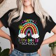 120Th Day Of School Rainbow 120 Days Smarter Teacher Women T-shirt Gifts for Her