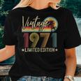 1971 Limited Edition Vintage 52Nd Birthday 52 Years Old Women T-shirt Gifts for Her